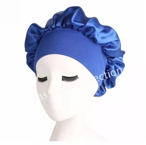 Soft Satin Sleeping Bonnet Hair Wrap – Protect Your Curls Overnight