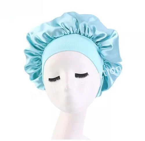 Soft Satin Sleeping Bonnet Hair Wrap – Protect Your Curls Overnight