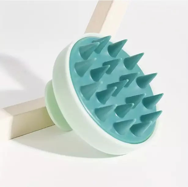 Silicone Scalp Shampoo Brush Scrubber – Gentle Exfoliation for Healthier Hair