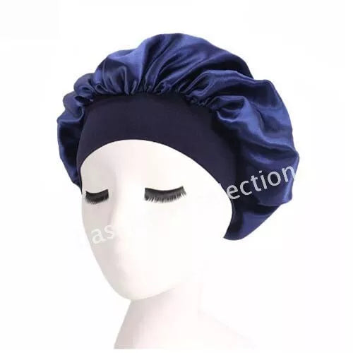 Soft Satin Sleeping Bonnet Hair Wrap – Protect Your Curls Overnight