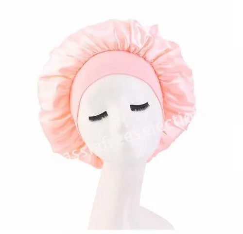Soft Satin Sleeping Bonnet Hair Wrap – Protect Your Curls Overnight