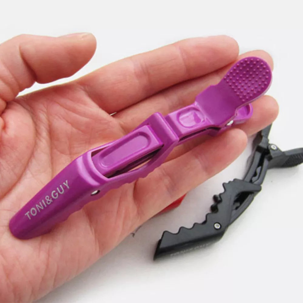 6PCS, 10PCS OR 12PCS Salon Crocodile Hair Clips – Strong Hold for Easy use while Styling