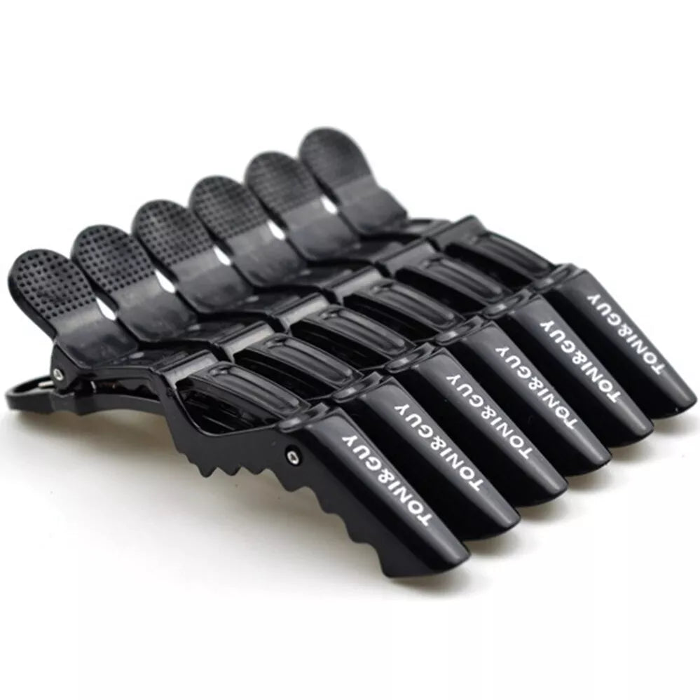6PCS, 10PCS OR 12PCS Salon Crocodile Hair Clips – Strong Hold for Easy use while Styling