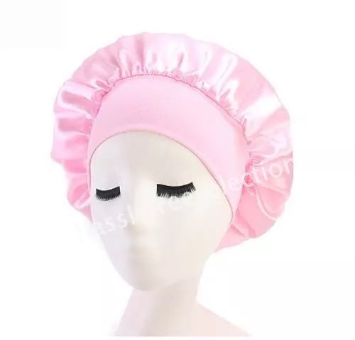 Soft Satin Sleeping Bonnet Hair Wrap – Protect Your Curls Overnight