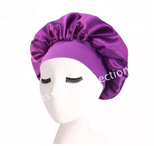 Soft Satin Sleeping Bonnet Hair Wrap – Protect Your Curls Overnight