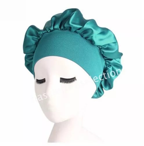 Soft Satin Sleeping Bonnet Hair Wrap – Protect Your Curls Overnight