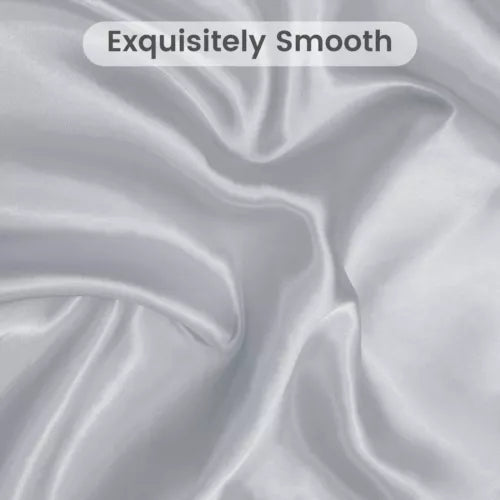 2x Luxury Satin Silk Pillowcases – Wake Up to Frizz-Free, Smooth Hair