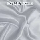 2x Luxury Satin Silk Pillowcases – Wake Up to Frizz-Free, Smooth Hair