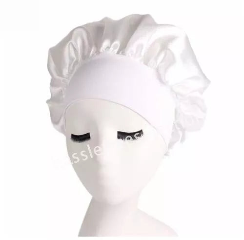 Soft Satin Sleeping Bonnet Hair Wrap – Protect Your Curls Overnight