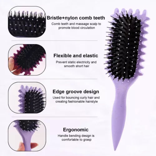Bounce Curl Define Styling Brush – Perfect Your Curls with Every Stroke