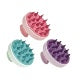 Silicone Scalp Shampoo Brush Scrubber – Gentle Exfoliation for Healthier Hair