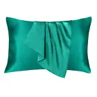 2x Luxury Satin Silk Pillowcases – Wake Up to Frizz-Free, Smooth Hair