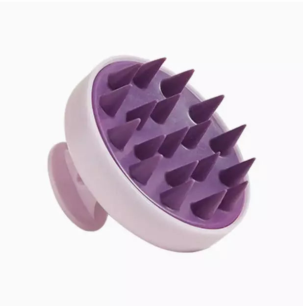 Silicone Scalp Shampoo Brush Scrubber – Gentle Exfoliation for Healthier Hair