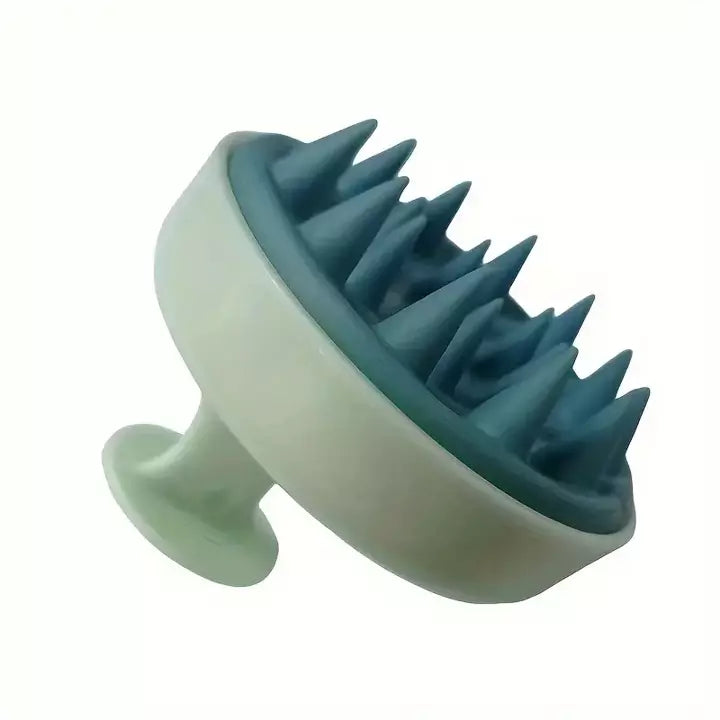 Silicone Scalp Shampoo Brush Scrubber – Gentle Exfoliation for Healthier Hair