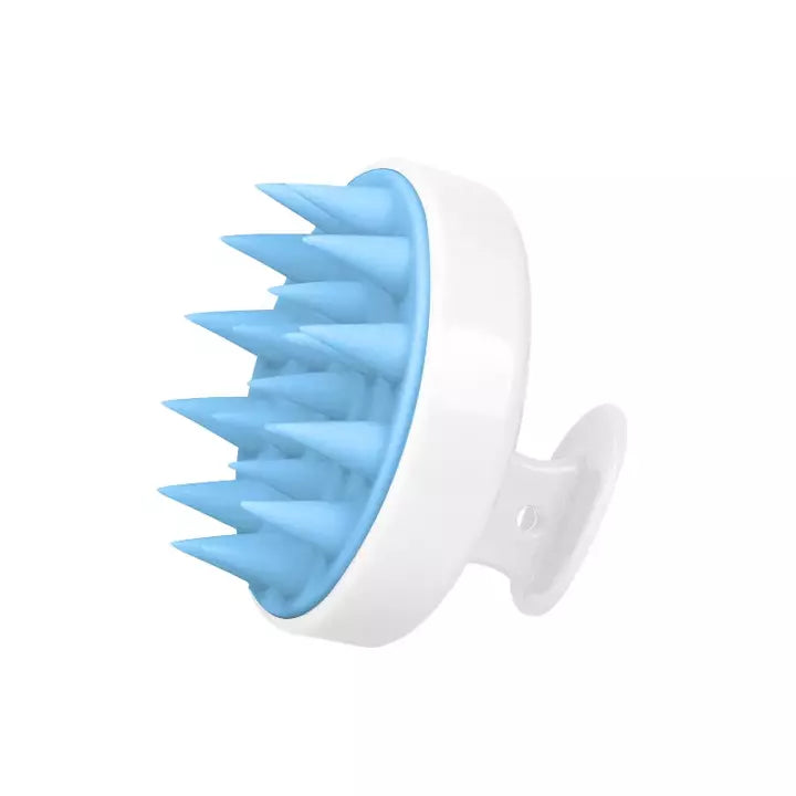 Silicone Scalp Shampoo Brush Scrubber – Gentle Exfoliation for Healthier Hair