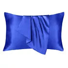 2x Luxury Satin Silk Pillowcases – Wake Up to Frizz-Free, Smooth Hair