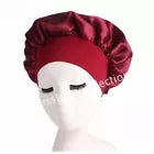 Soft Satin Sleeping Bonnet Hair Wrap – Protect Your Curls Overnight