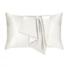 2x Luxury Satin Silk Pillowcases – Wake Up to Frizz-Free, Smooth Hair