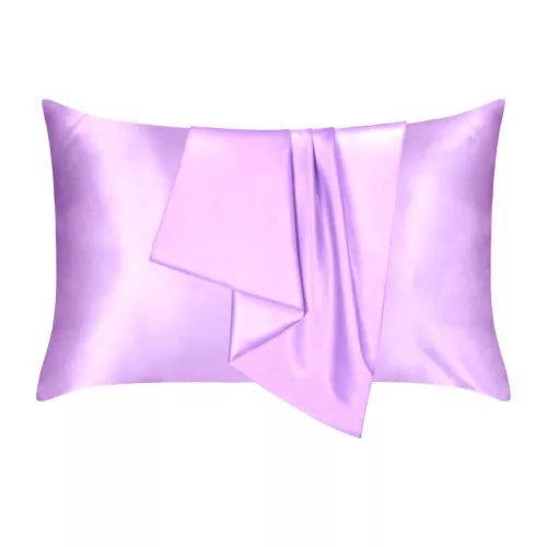 2x Luxury Satin Silk Pillowcases – Wake Up to Frizz-Free, Smooth Hair